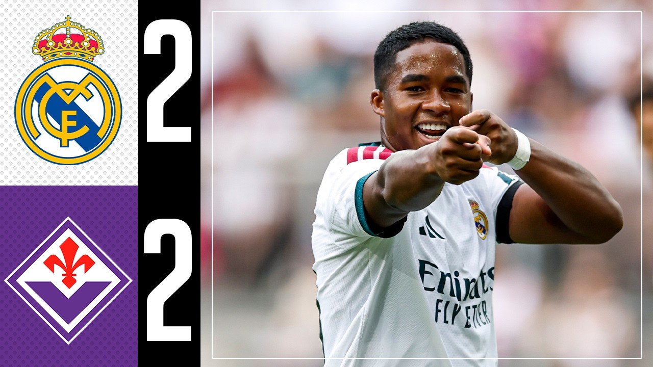 HIGHLIGHTS | Real Madrid 2-2 Fiorentina background