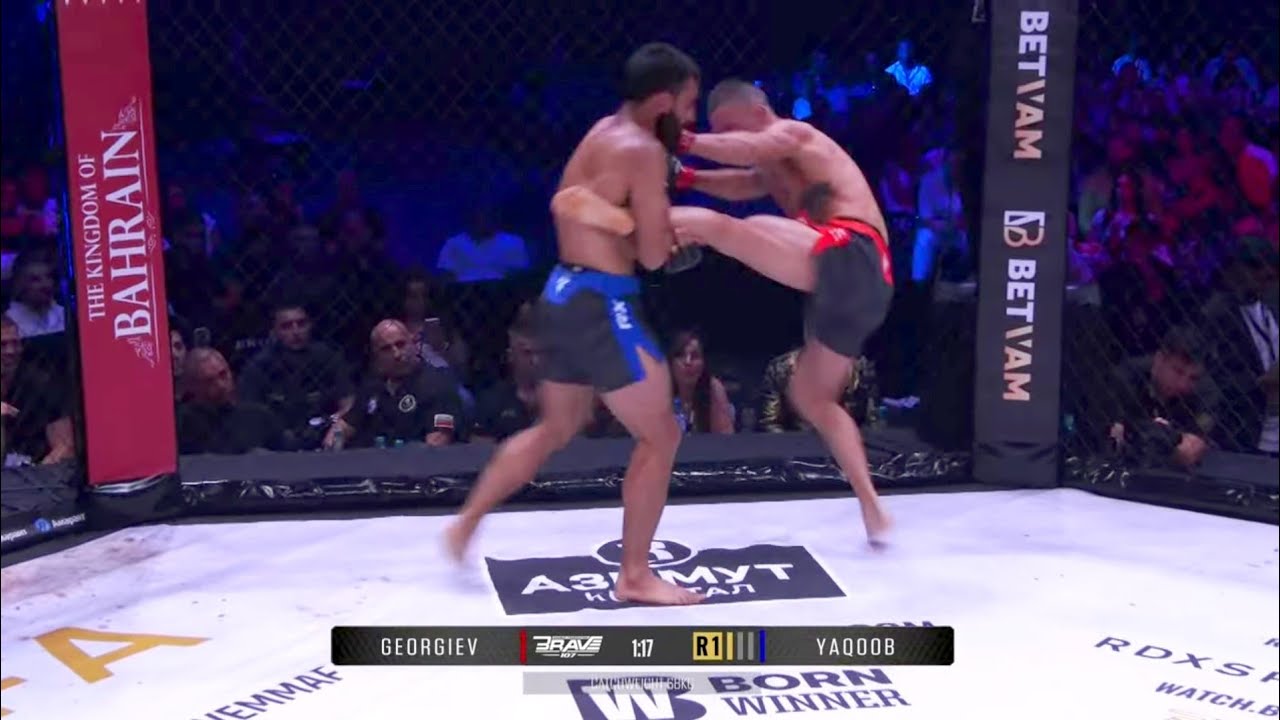 Owais Yaqoob vs Delyan Georgiev Full Fight Highlights - Owais Yaqoob MMA Fight Today