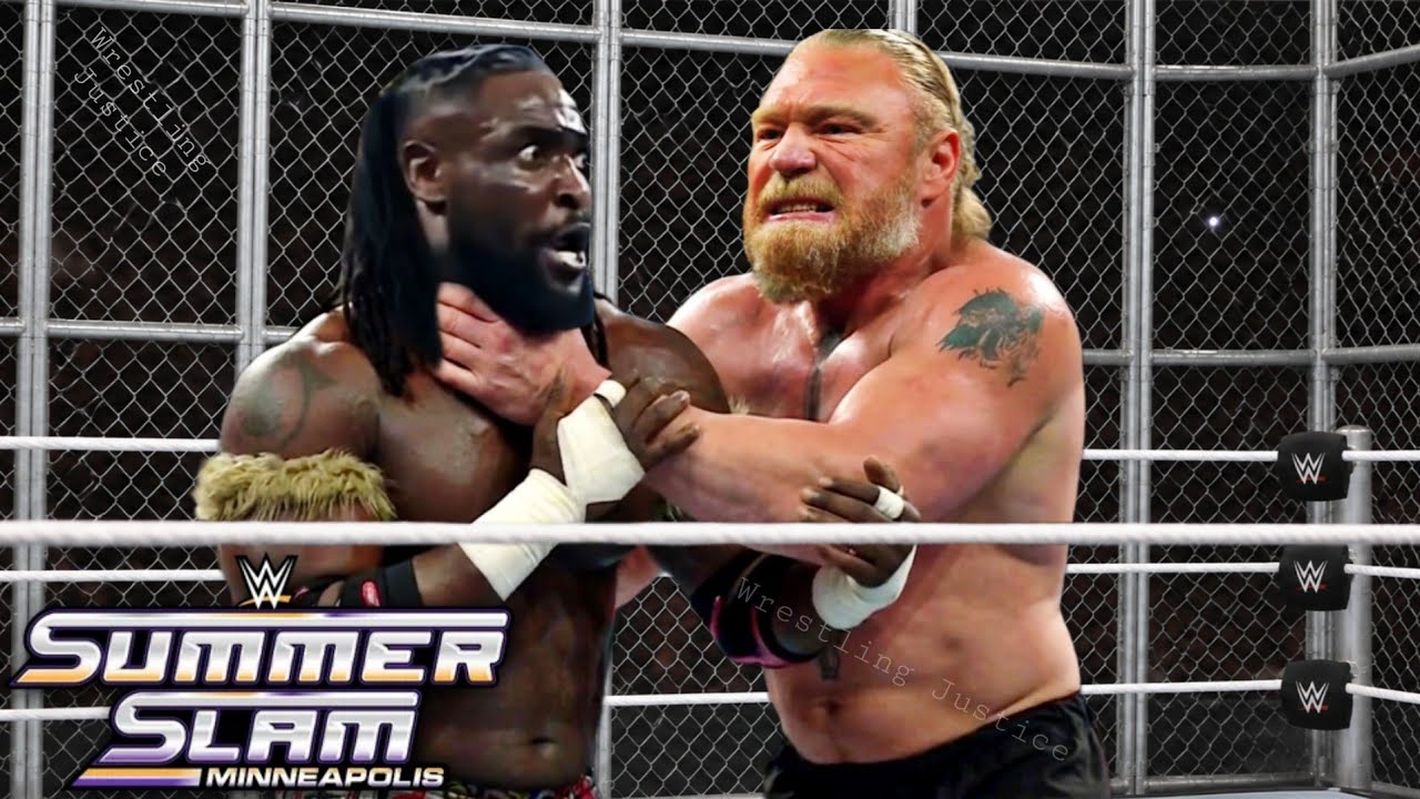 WWE Summerslam 1 August 2026 Brock Lesnar Vs Oba Femi Brutal Match WWE Summerslam 2026 Highlights