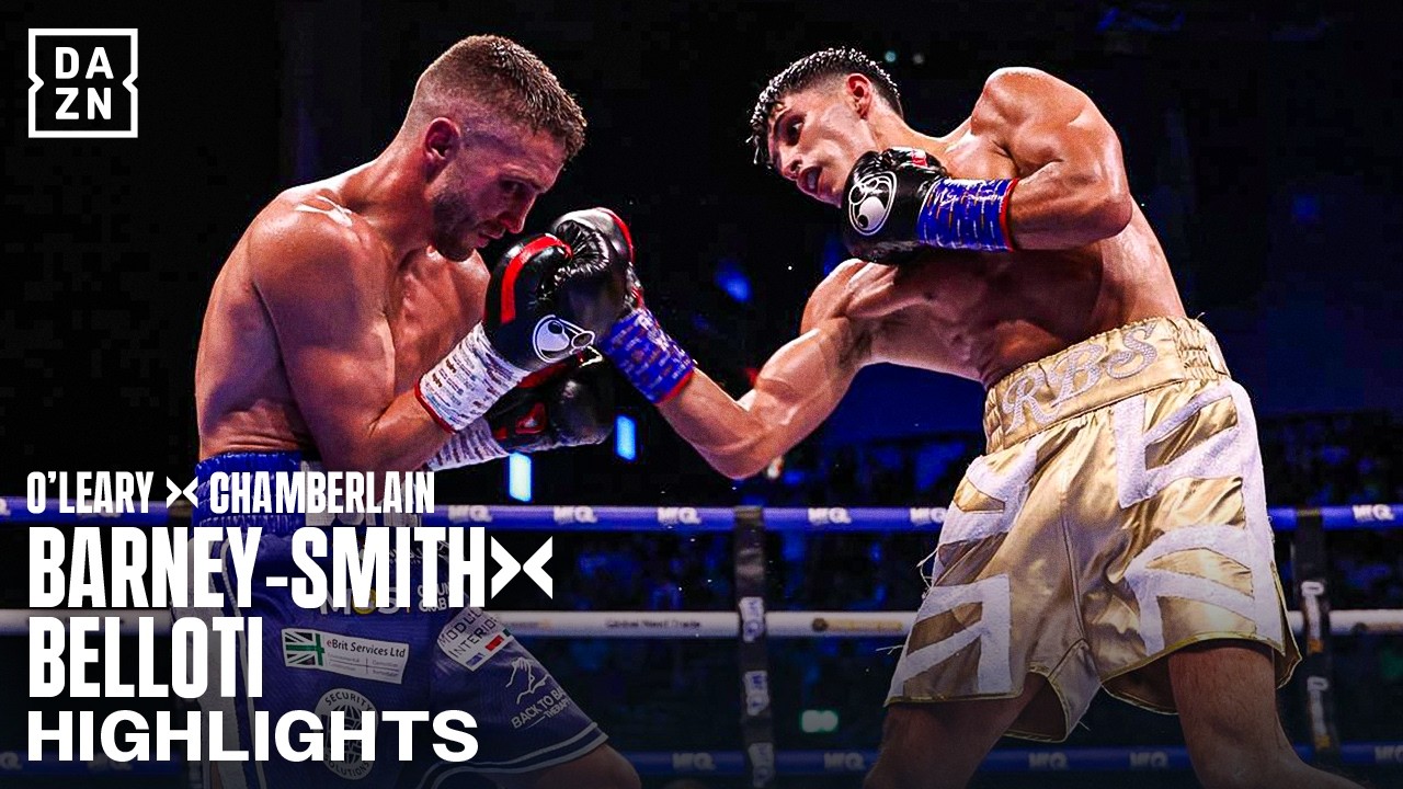 HIGHLIGHTS | Royston Barney-Smith vs. Reece Bellotti background