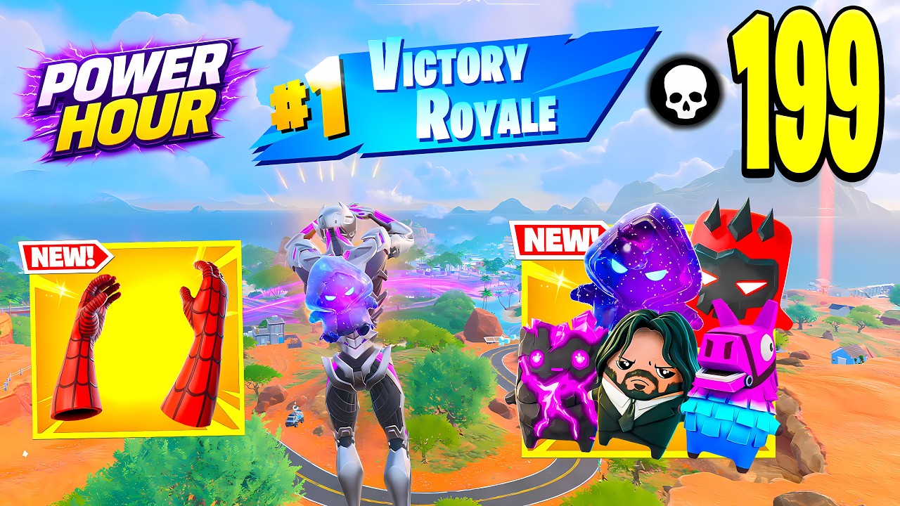 199 Elimination "Zero Build" Gameplay Wins (Fortnite Chapter 7 Season 3 New Season!)