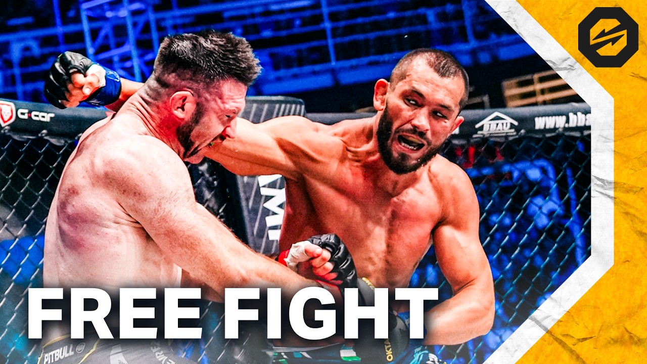 HISTORIC WAR! ๐ฅ FLEURY vs. MURADOV | FREE FIGHT | OKTAGON 92 background