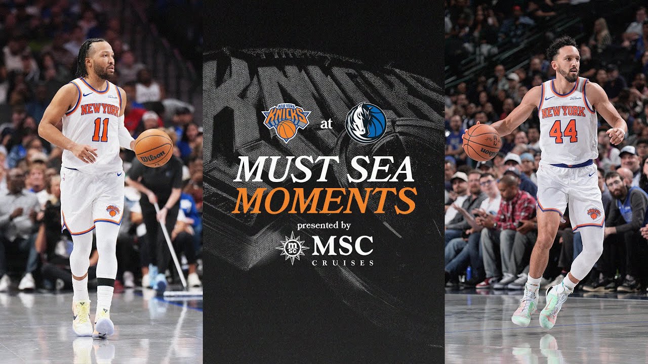 Knicks Win Against Dallas Mavericks On The Road | November 19, 2025 background
