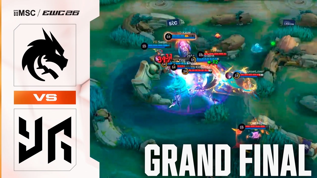Team Spirit vs. Yangon Galacticos | MSC at EWC 26 - Grand Final - HIGHLIGHTS background