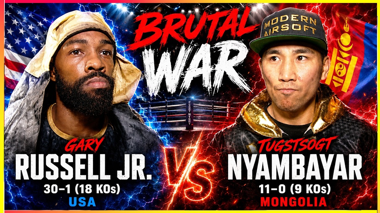 BRUTAL WAR That Shocked The World | Gary Russell Jr. vs Tugstsogt Nyambayar