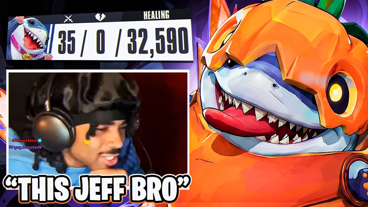 When Streamers Face The RANK 1 Flank Jeff (Marvel Rivals)