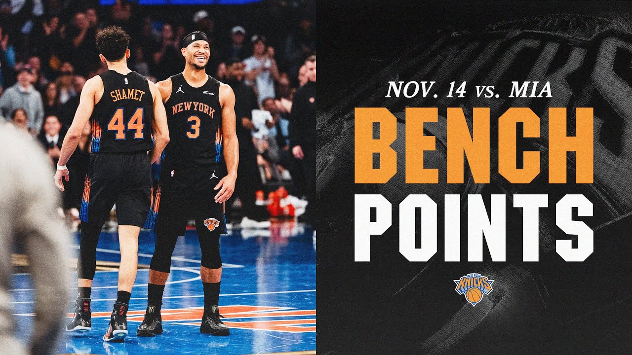 Bench Mob was ACTIVATED versus Miami