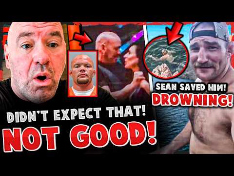 Dana White REACTS to Anthony Smith's ARREST! Sean Strickland SAVES MAN FROM DROWNING! background