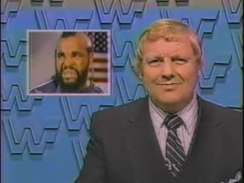 WWF Championship Wrestling March 1, 1986 background