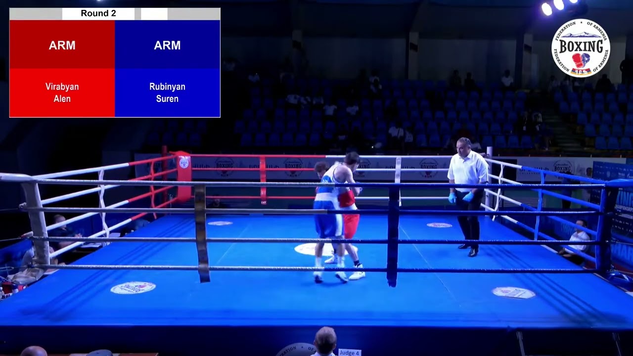 Suren Rubinyan (ARM) vs. Alen Virabyan (ARM) Yerevan Mayor Cup 2026 QF's (55kg) background