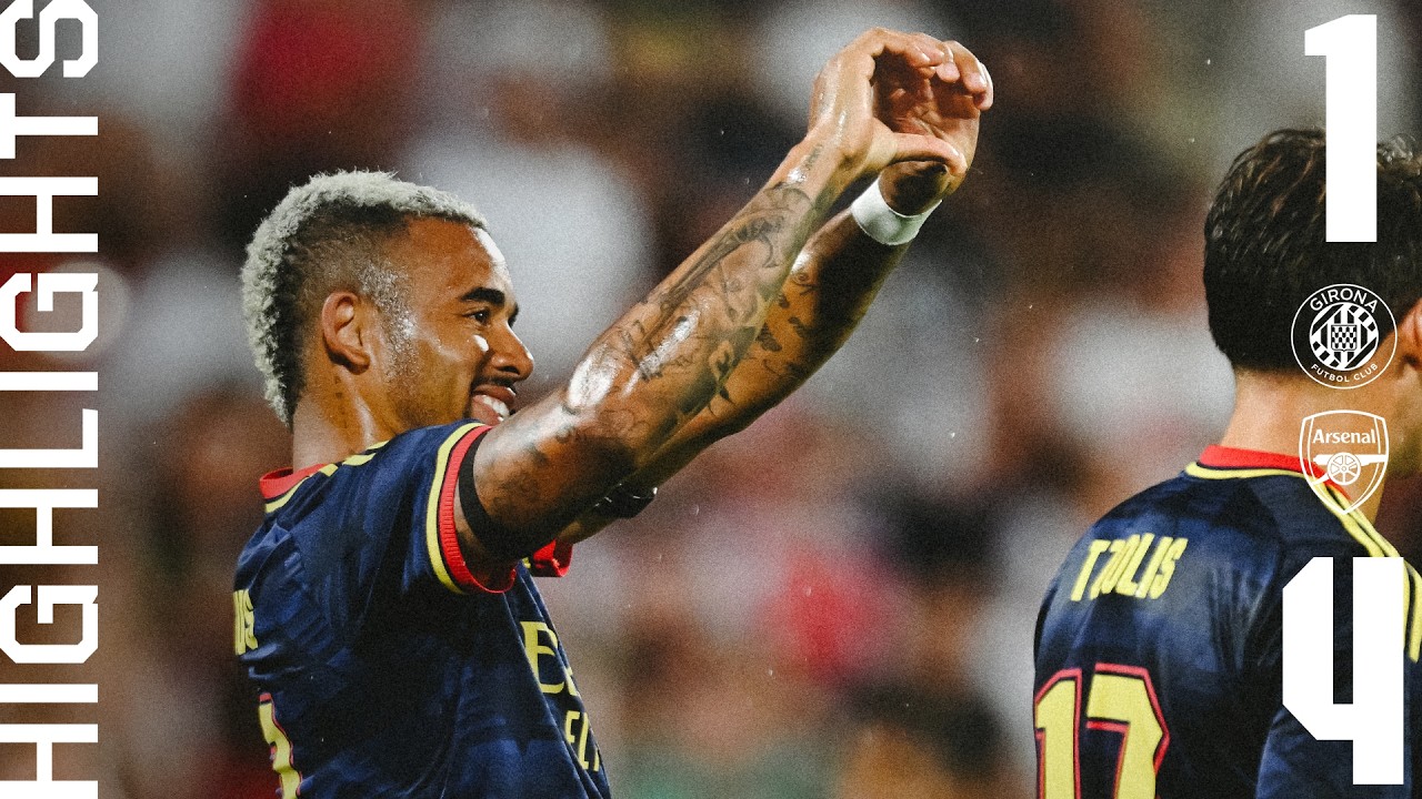 DOWMAN, TZOLIS, HAVERTZ & JESUS RUN RIOT | Girona vs Arsenal (1-4) | Pre-Season background