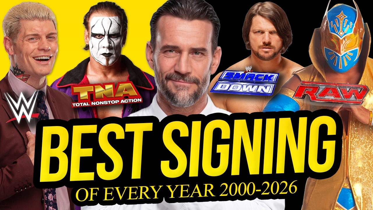 The BEST Free Agent Singing of EVERY YEAR! (2000-2026) background