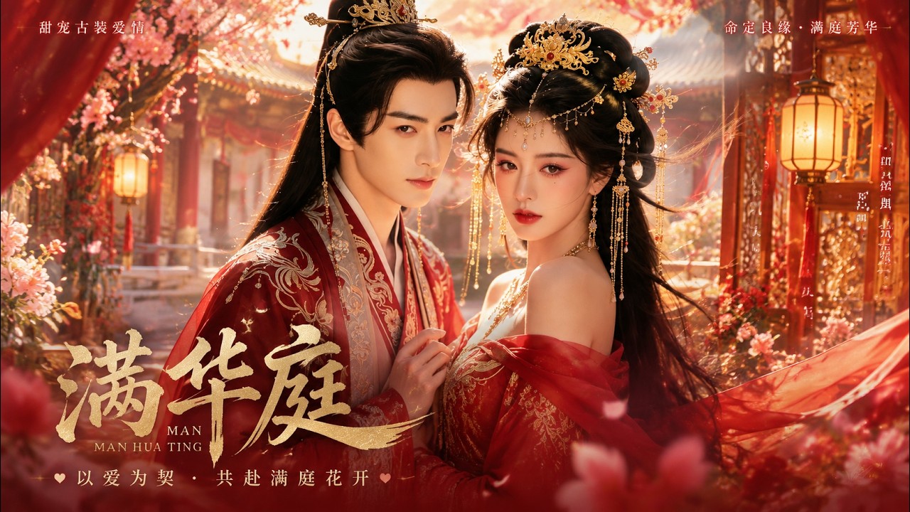 2026必看爽剧 !将门嫡女入宫逆袭,携手帝王改变天下!《满庭芳》全集一口气看完#古装 #穿越 #甜宠 #先婚后爱 #权谋 #爽剧 #爱情 #一口气看全集 background