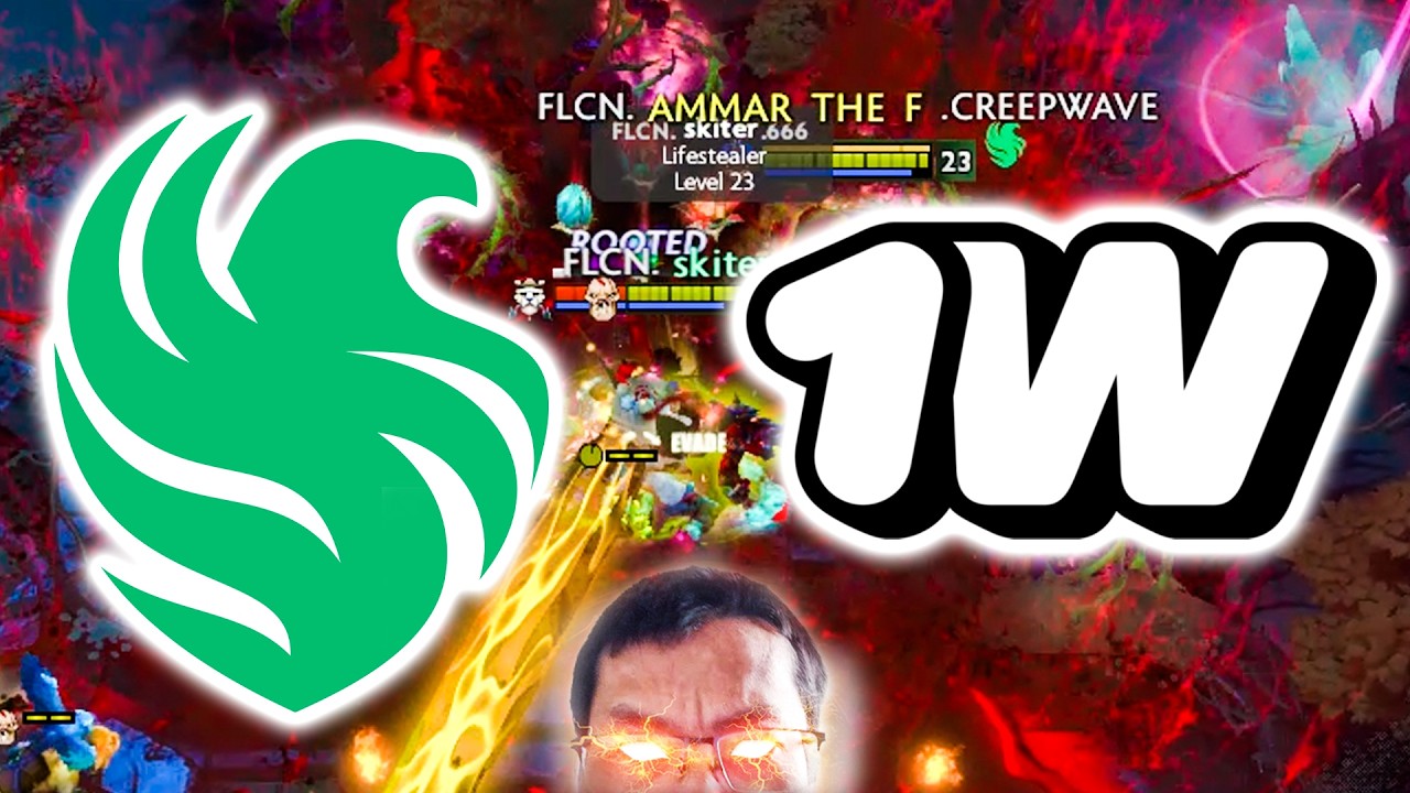 FALCONS vs 1W - GROUP STAGE!!! ▌Essence II DOTA 2 2026 background