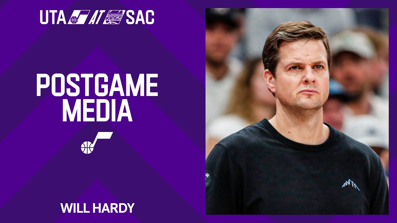 Hardy discusses growth path of Cody Williams, opportunities for Mbeng and Garcia in Sacramento background