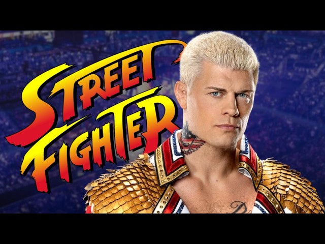WWE Cody Rhodes Summer Slam Street Fighter background