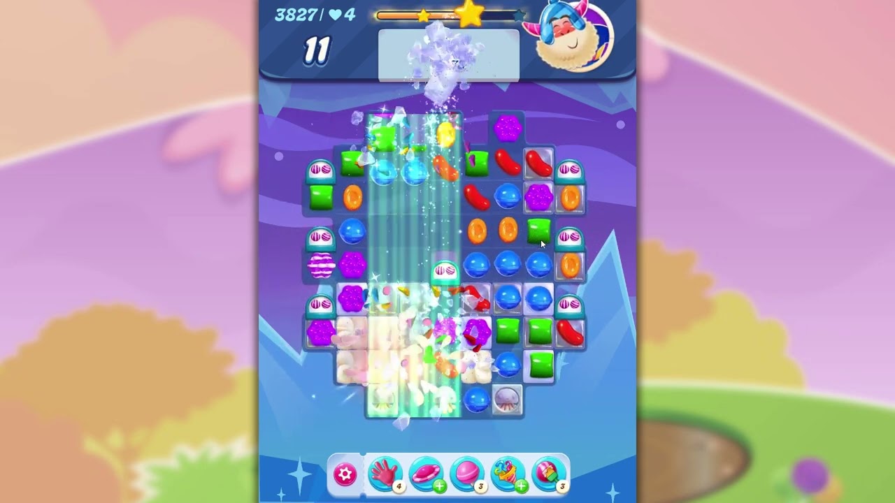 Candy Crush Saga Level 3827