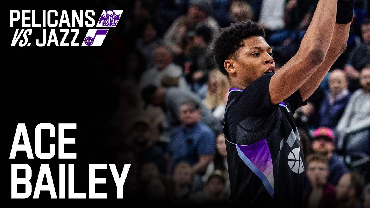 ACE BAILEY goes for 23 vs PELS 🚨 | UTAH JAZZ