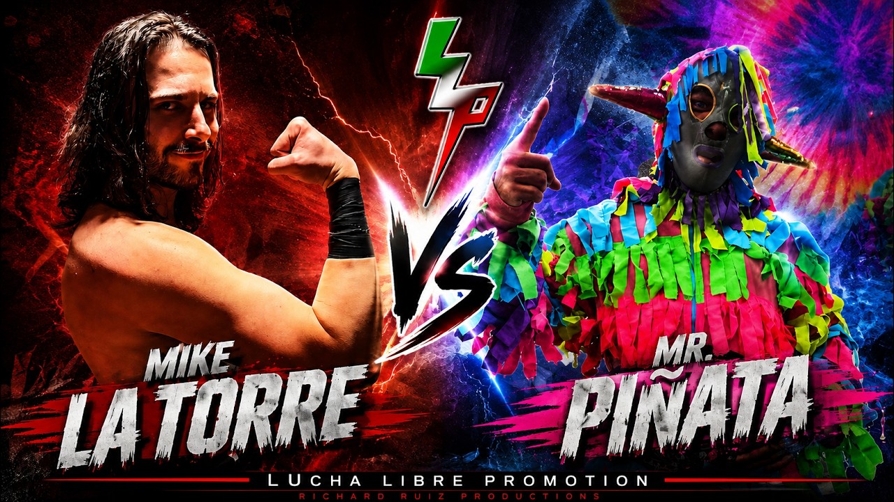 Mike Latorre vs. Mr. Piñata | Lucha Libre Promotion | Full Match background