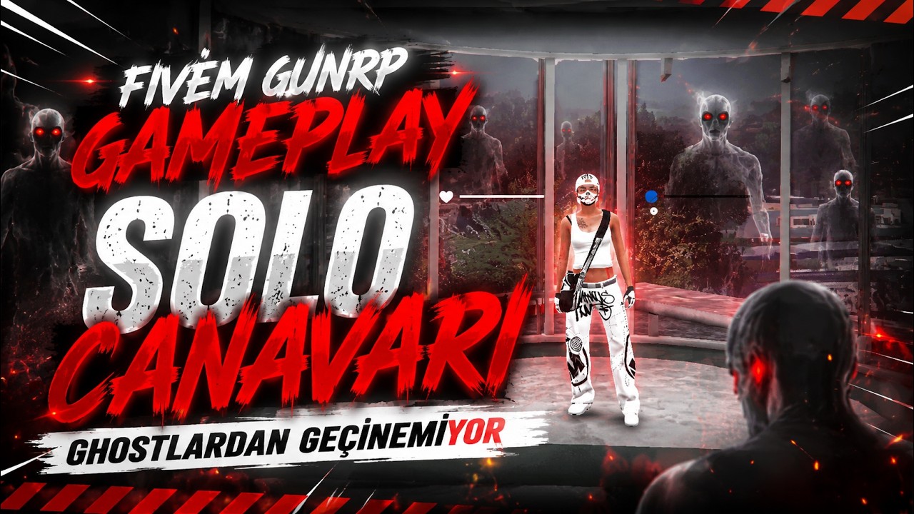 FİVEM GUNRP GAMEPLAY SS SOLO CANAVARI GHOSTLARDAN GEÇİNEMİYOR #fivem #gunpvp