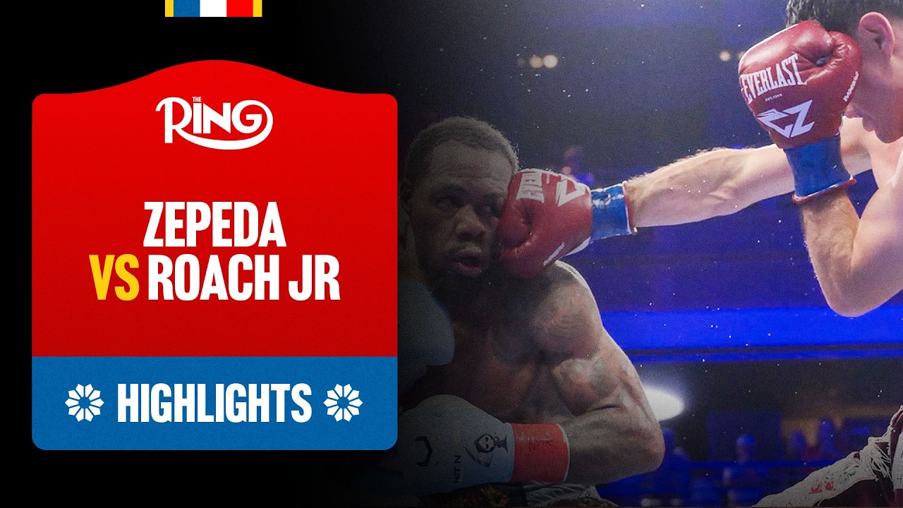 William Zepeda DOMINATES Lamont Roach Jr | FIGHT HIGHLIGHTS