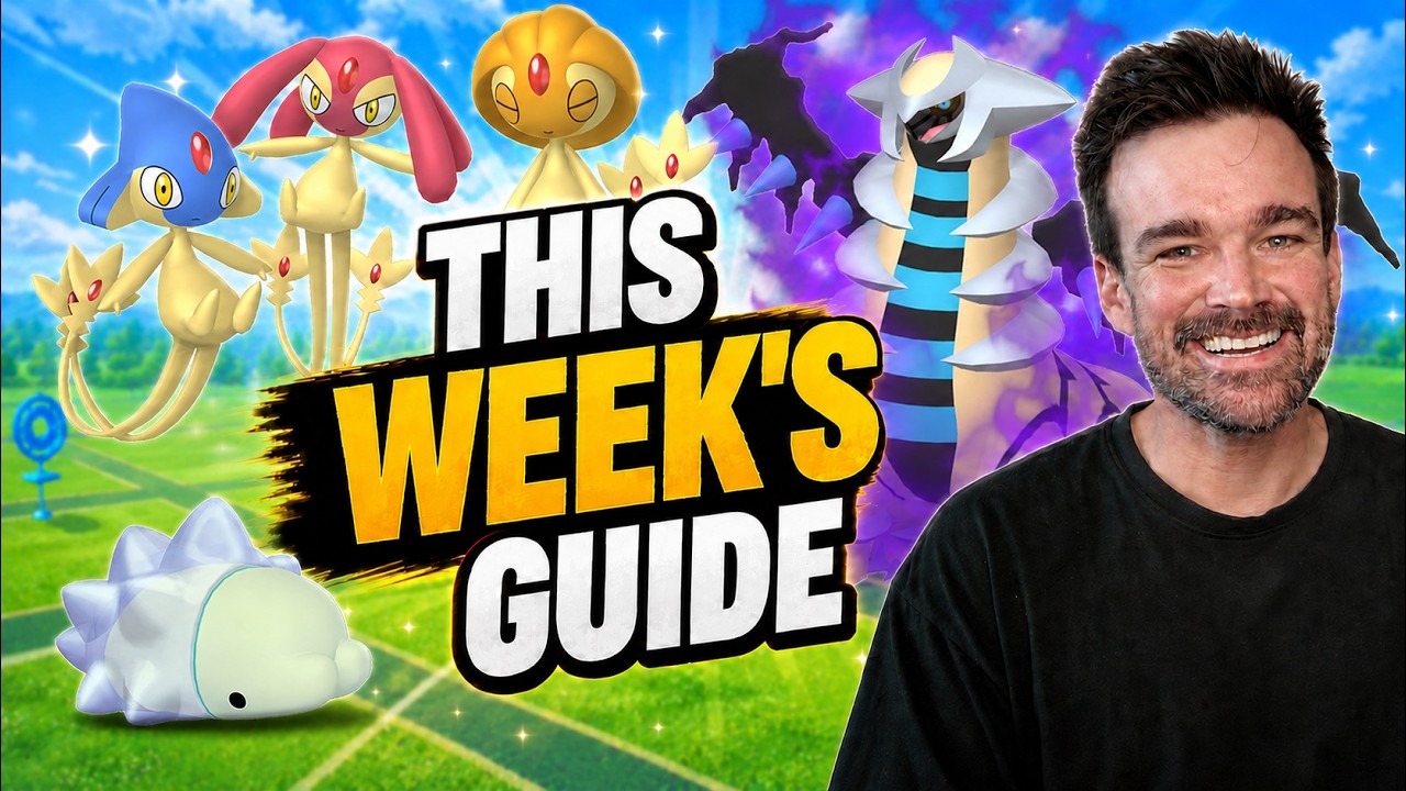 Pokemon Go This Week (Aug 3-9): Shiny Snom Debuts, Mega Blaziken, Lake Trio & Shadow Giratina Raids background