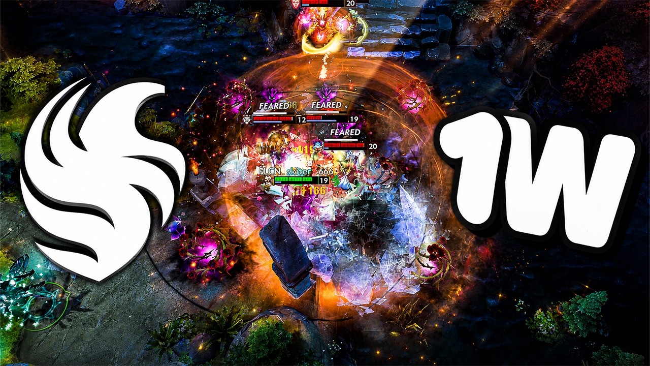 FALCONS vs 1WIN TEAM - WHAT A SERIES !! 1win Essence II Dota 2