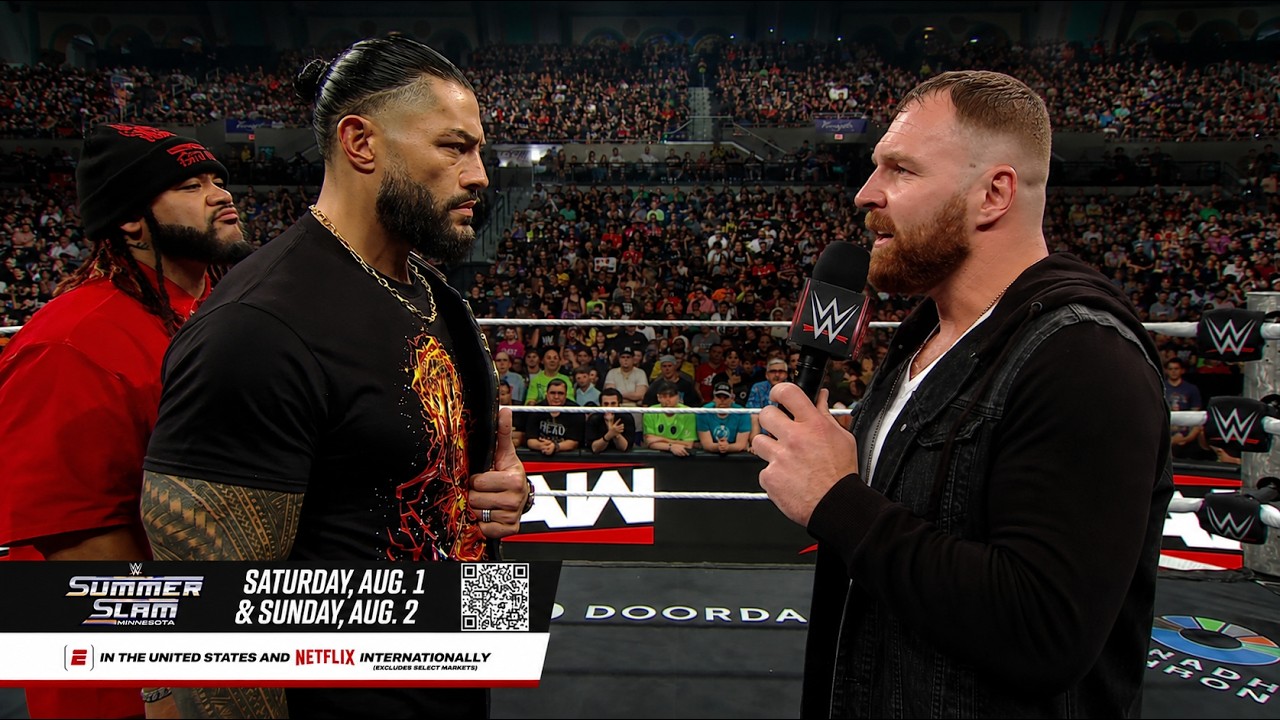 WWE Summerslam 2026 Dean Ambrose Returns & Attacks Roman Reigns, Highlights Today