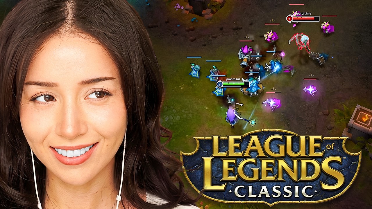 Pokimane Plays League Of Legends CLASSIC!