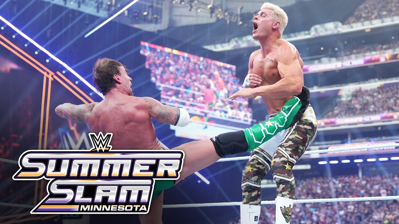 CM Punk vs. Cody Rhodes | Undisputed WWE Title Match: SummerSlam 2026 highlights