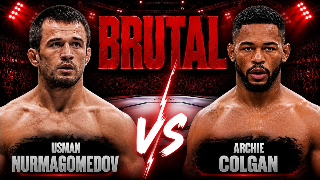 Usman Nurmagomedov vs Archie Colgan - Khabib's Cousin Is UNSTOPPABLE