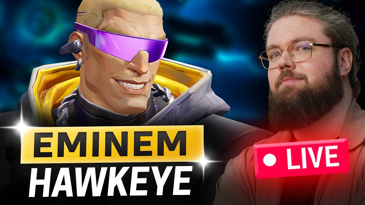 Flank Hawkeye (Slim Eye) + some Flank Widow maybe? | Season 9 Marvel Rivals background