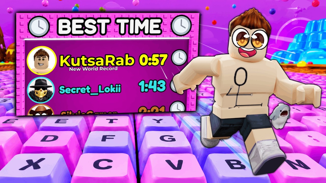 I Tried to BREAK the +1 Speed Keyboard Escape WORLD RECORD??!! background