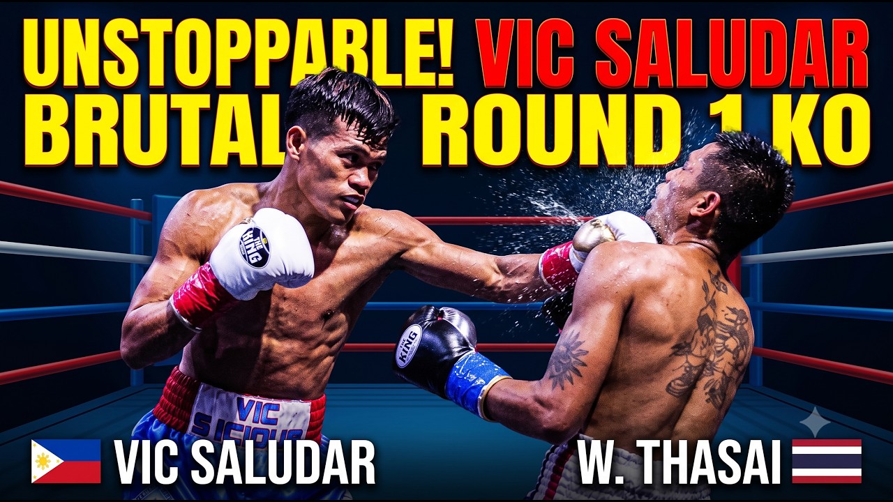 Vic Saludar (PHI) vs Watchanachai Thasai (THA) | Boxing Warriors | Minimumweight Boxing Showdown background