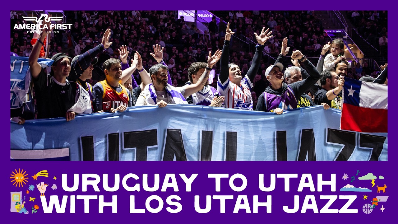 🇺🇾 URUGUAY to UTAH with LOS UTAH JAZZ