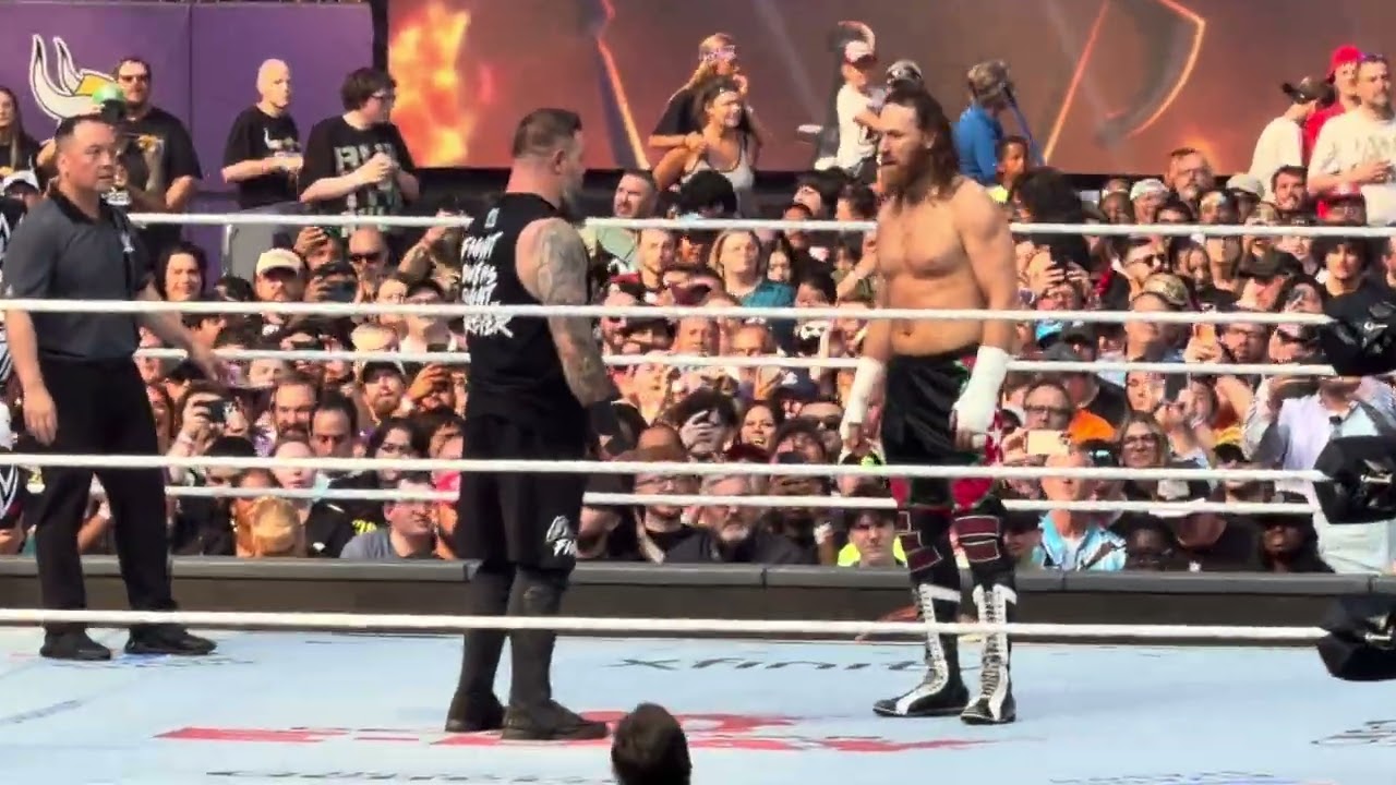 Kevin Owens Returns, Brawls with Sami Zayn - WWE SummerSlam 2026 background