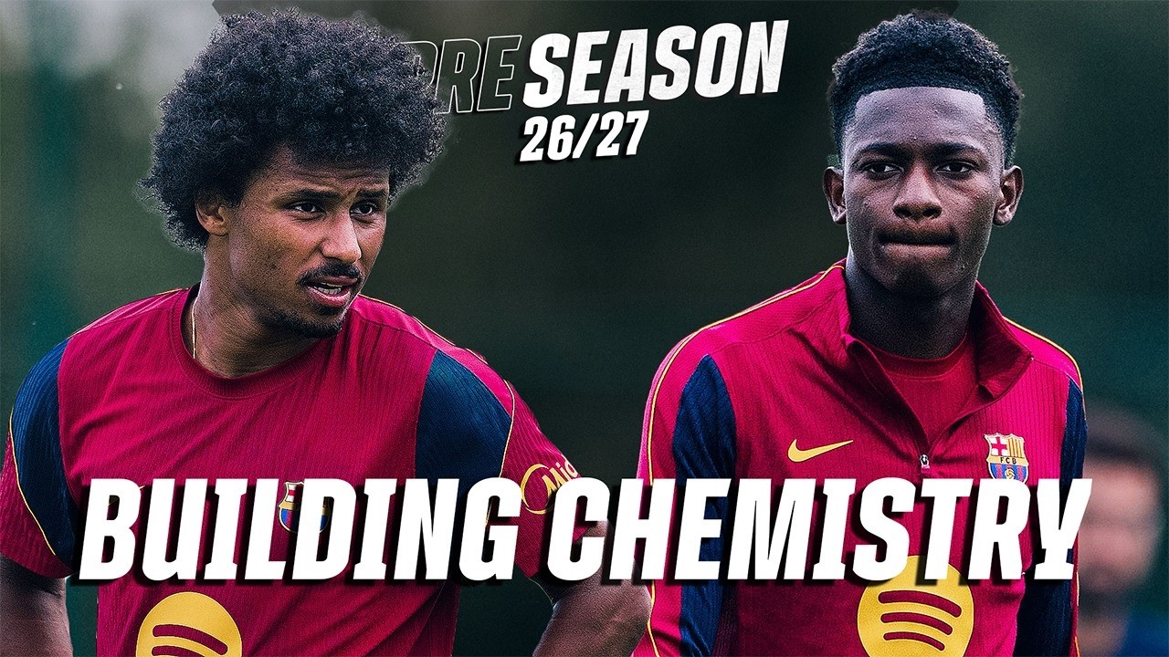 TAKING SHAPE: SESSION BY SESSION | INSIDE STAGE (day 7) | FC Barcelona 🔵🔴 background