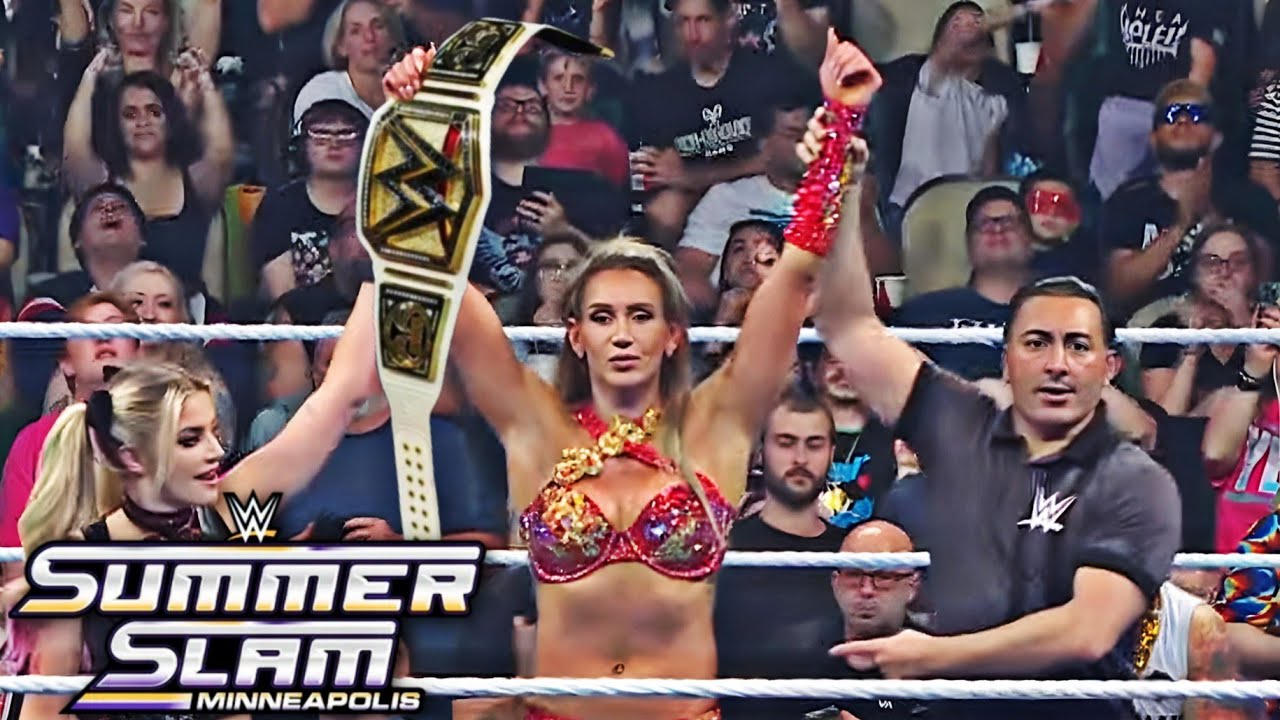 Charlotte Flair Wins WWE Women's Championship WWE Summerslam 2026 Highlights