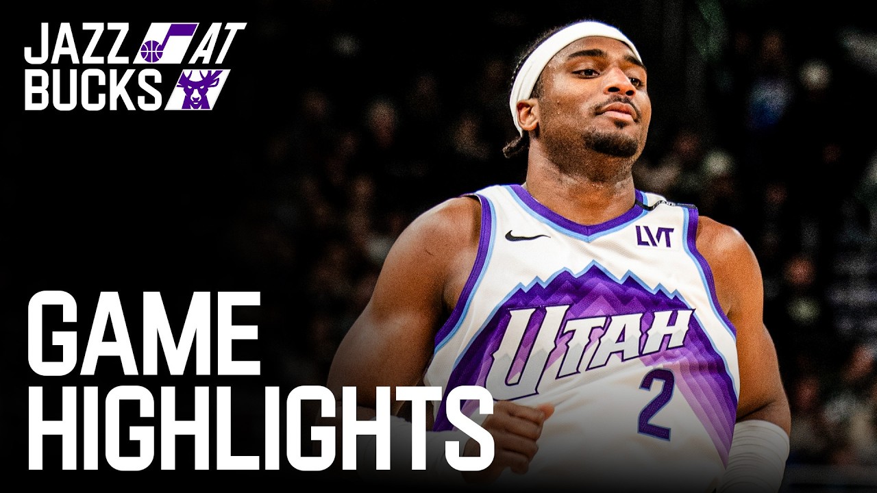 ACE BAILEY puts the BUCKS on SKATES 🦌 | UTAH JAZZ