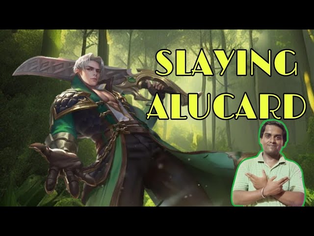 SLAYING ALUCARD MONTAGE GAMEPLAY💚💚💚 | MOBILE LEGENDS BANG BANG background