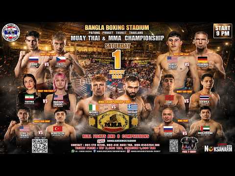 LIVE BANGLA MMA & KICKBOXING 01th August 2026