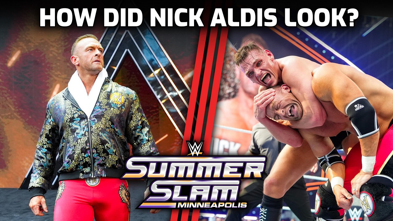 Should WWE make Nick Aldis a full-time wrestler after SummerSlam? background
