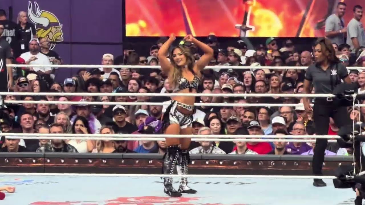 Fatal Influence defeat The Bellas & Paige - SummerSlam 2026 background