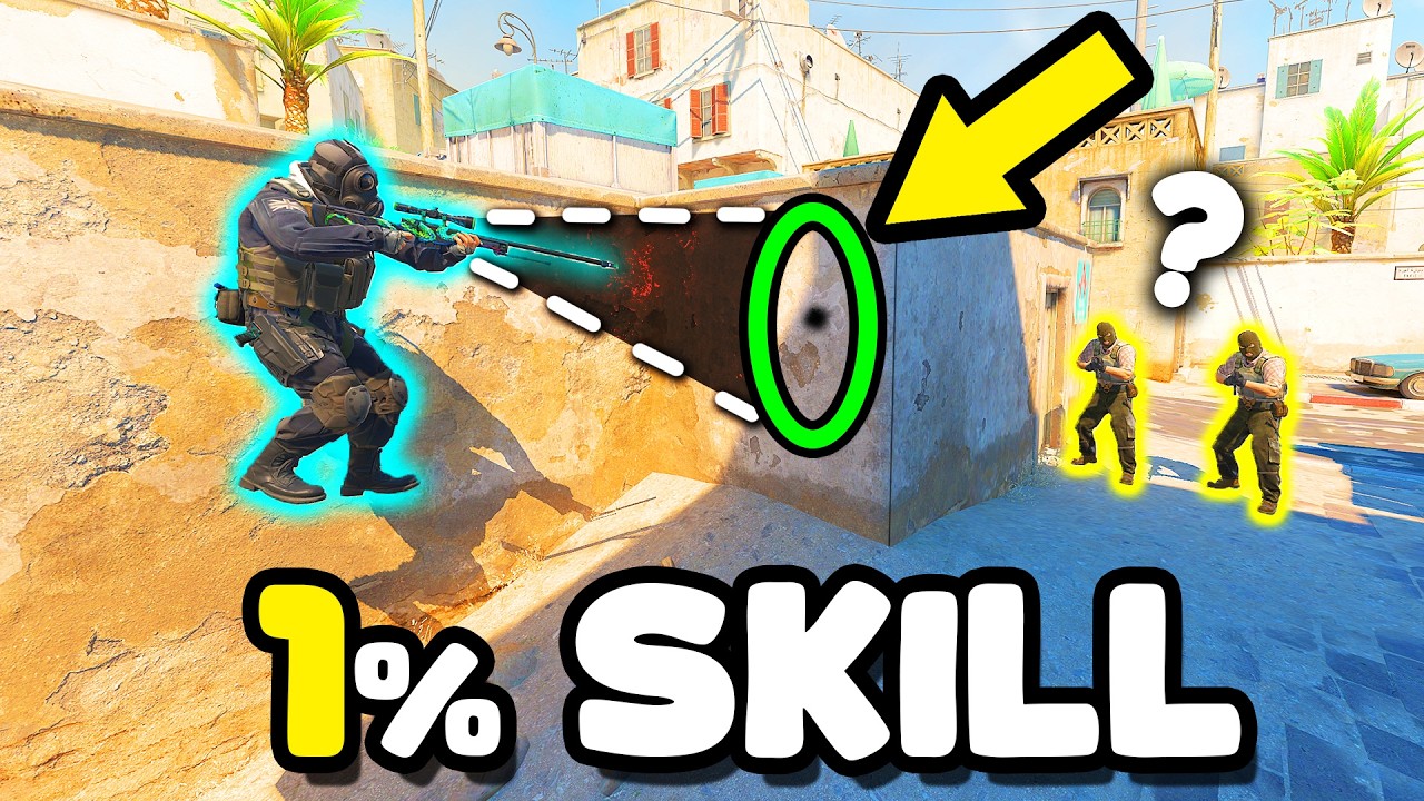 99% LUCK 1% SKILL MOMENTS! - CS2 BEST MOMENTS #174 background