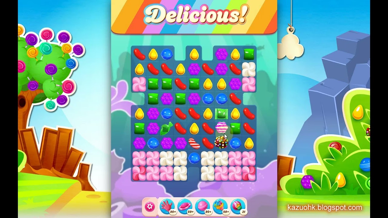 Candy Crush Saga Level 8543 ✅ No boosters ✔ Walkthrough Gameplay