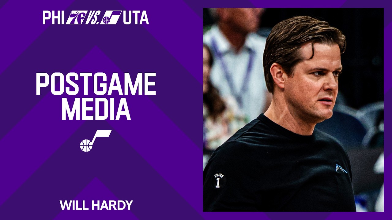 Will Hardy recognizes Utah's growth, laments outside shooting vs Philadelphia
