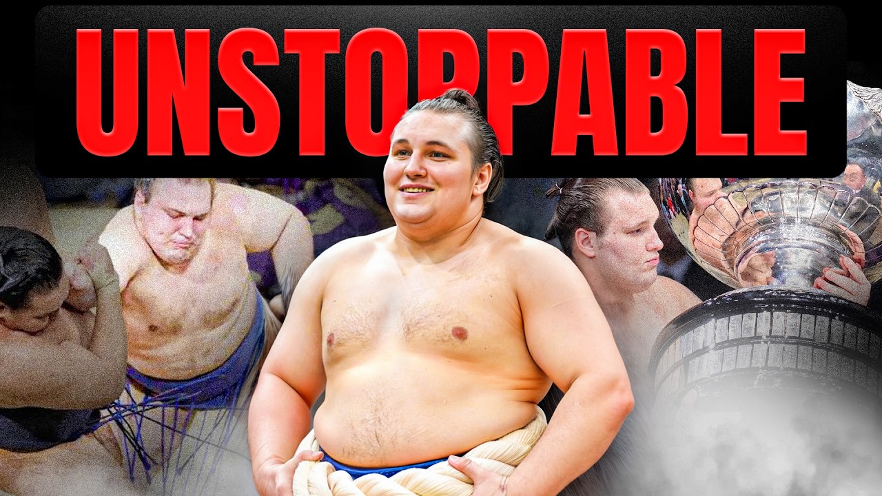 Aonishiki Won on ONE LEG — Now He's One Basho From Making History background