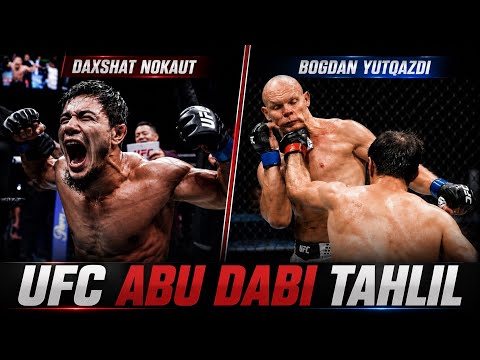 Ramazon Temirovdan daxshat nokaut! Bogdan yutqazdi! UFC Abu Dabi turniri tahlili