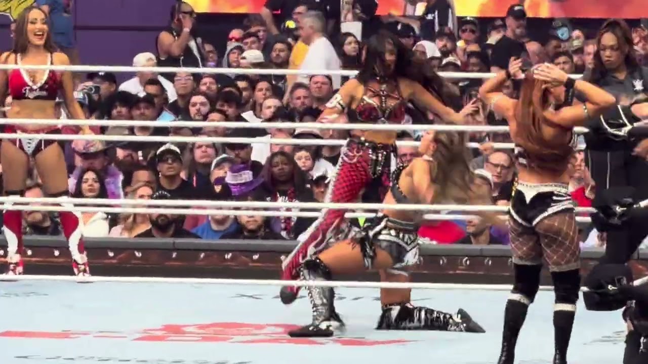 Bellas and Paige vs Fatal Influence Part 1 - WWE Summerslam 2026