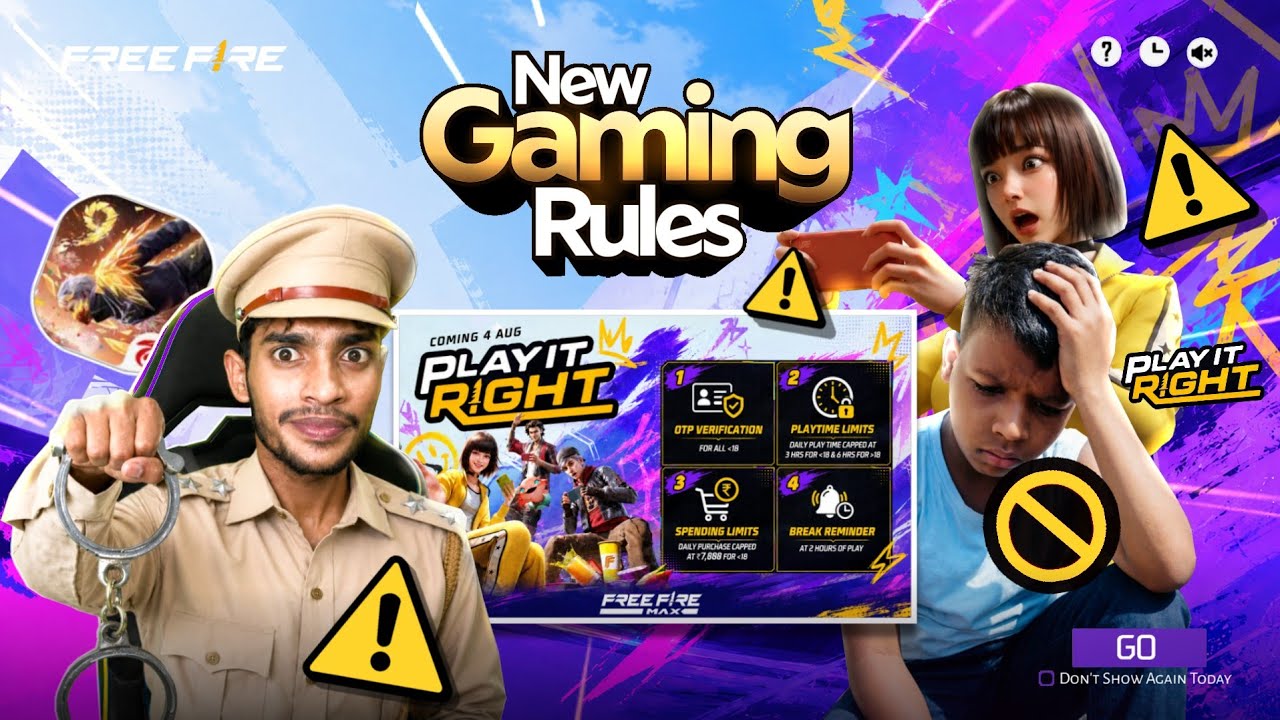 4 AUGUST NEW RULES ЁЯЗоЁЯЗ│ Free Fire Max background